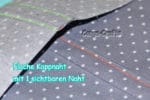 Kappnaht flach nähen
