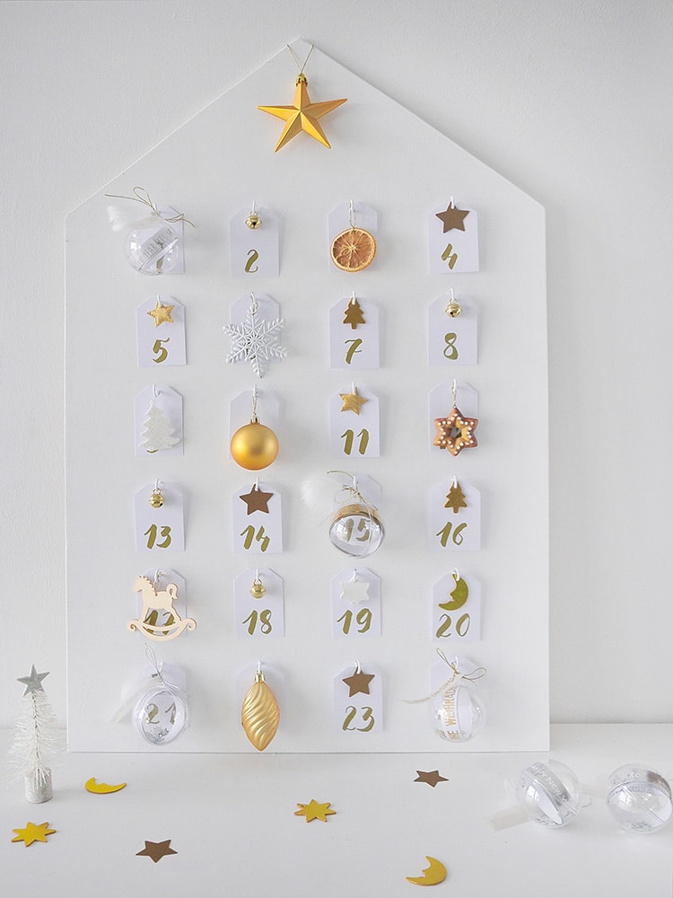 Weihnachtshaus Adventskalender
