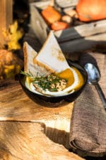 Kürbissuppe mit Rosmarin