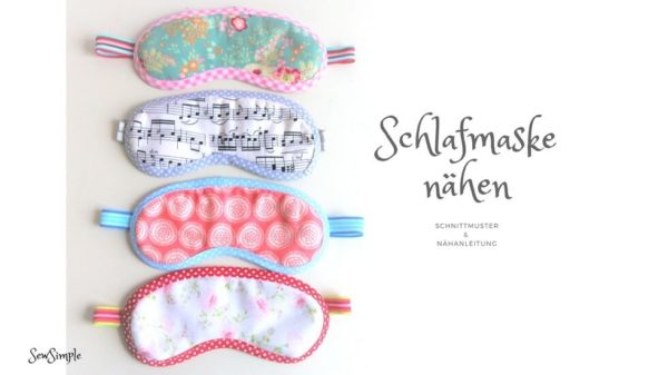 Freebook: Schlafmaske nähen