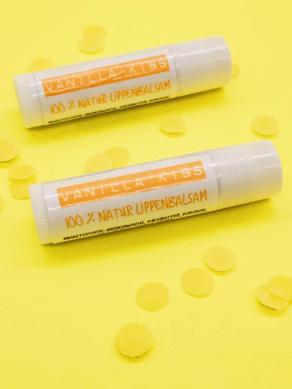 Lippenstifte selber machen – mit Vanille Duft und Bienenwachs