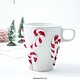 Upcycling: Tasse mit 3D Zuckerstangen aus Fimo verzieren + Videotutorial