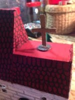 DIY Adventsgesteck aus Pappe
