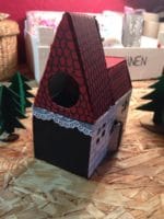 DIY Adventsgesteck aus Pappe