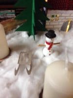 DIY Adventsgesteck aus Pappe