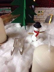 DIY Adventsgesteck aus Pappe