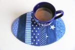 Schnittmuster: Ovalen Mug Rug nähen