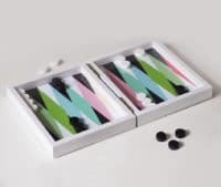 Upcycling: Backgammon aus Bilderrahmen