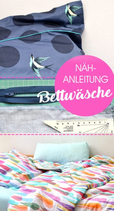 Näh-Tutorial: Bettwäsche