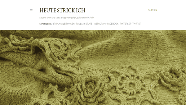 Heute strick ich Heute strick ich