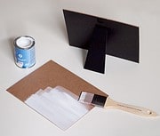 Upcycling: Backgammon aus Bilderrahmen