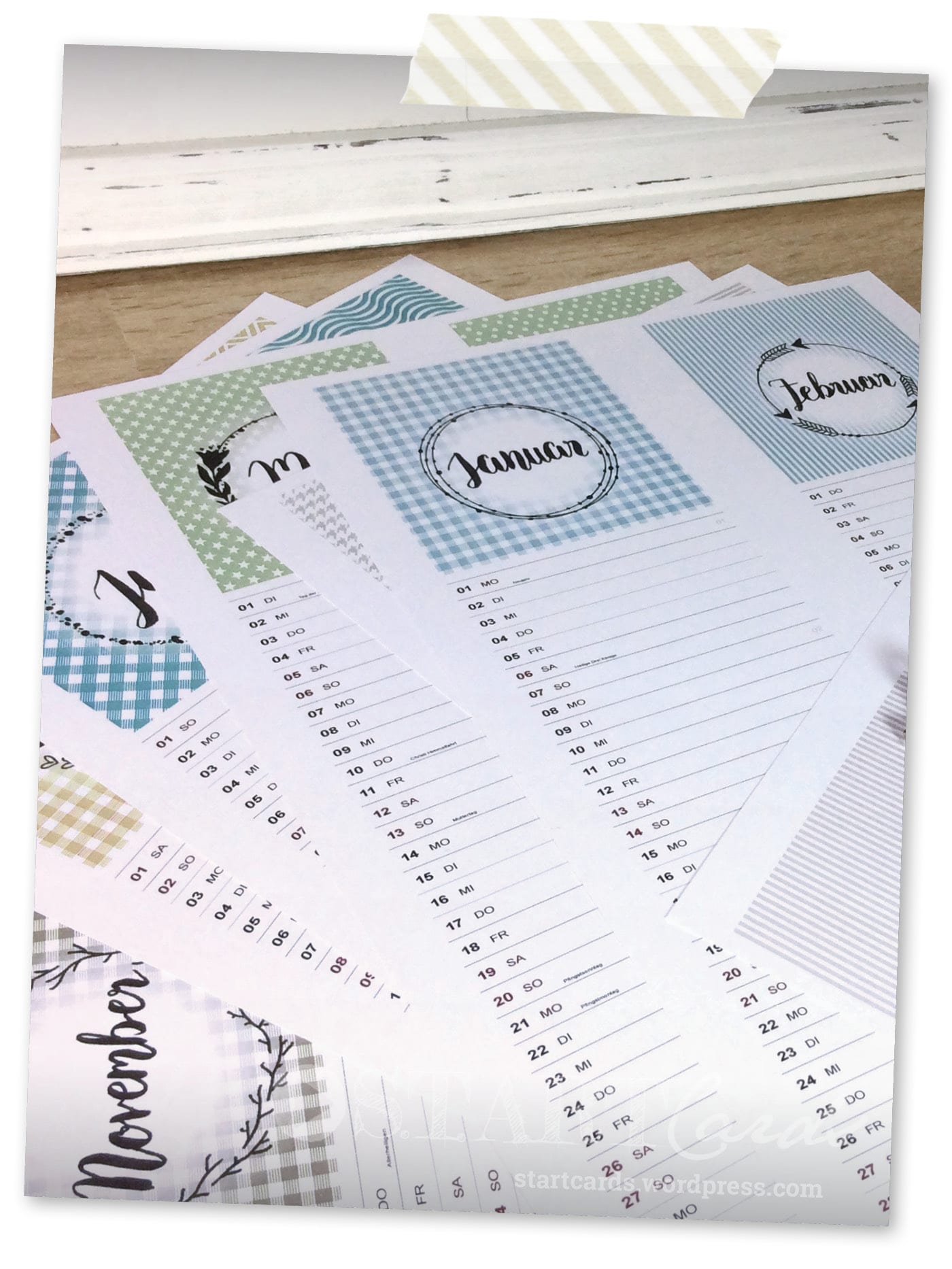 Last Minute – Kalender 2018