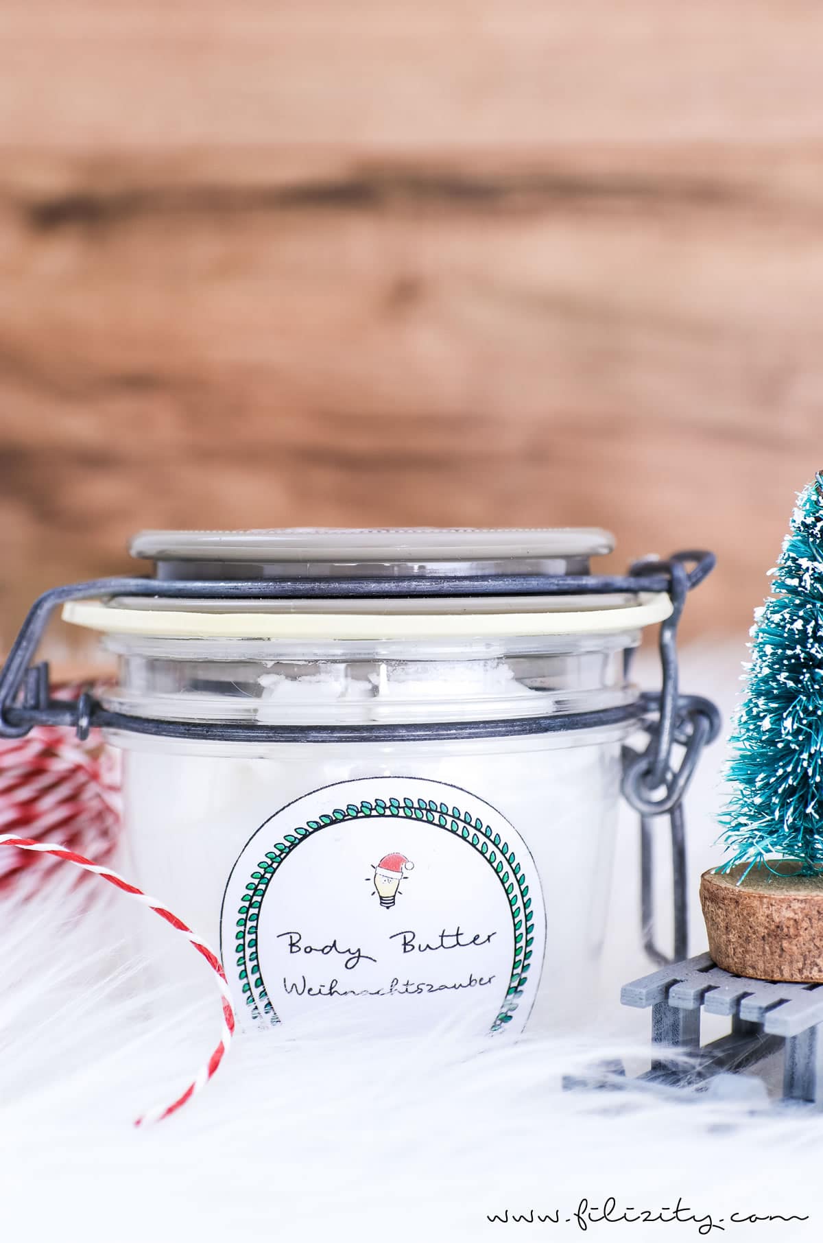 DIY Geschenkidee: Body Butter mit Winterduft