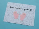 DIY Weihnachtskarten // Collagen aus Icons und Text (mit Druckvorlage)