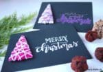 DIY Weihnachtskarte mit Tannenbaum