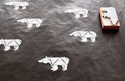 DIY Geschenkpapier drucken: „Der Bär ist los!“