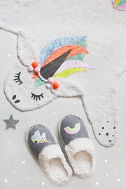 DIY EINHORN-HAUSSCHUHE SELBER MACHEN
