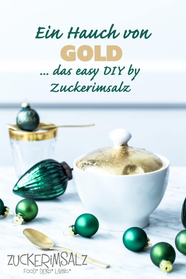 Ein Hauch von Gold ... das easy DIY