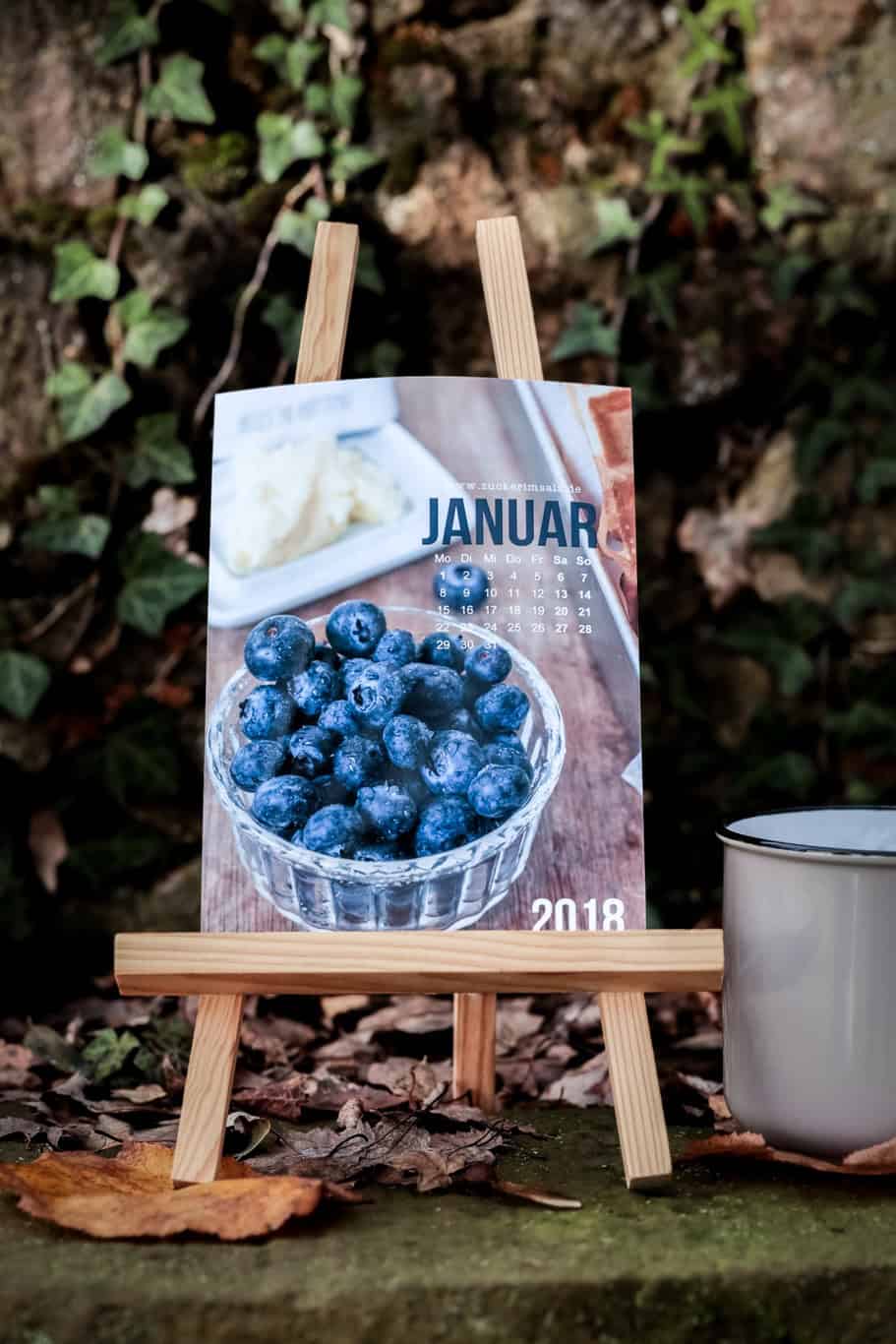 Der Food Kalender 2018 made by Zuckerimsalz