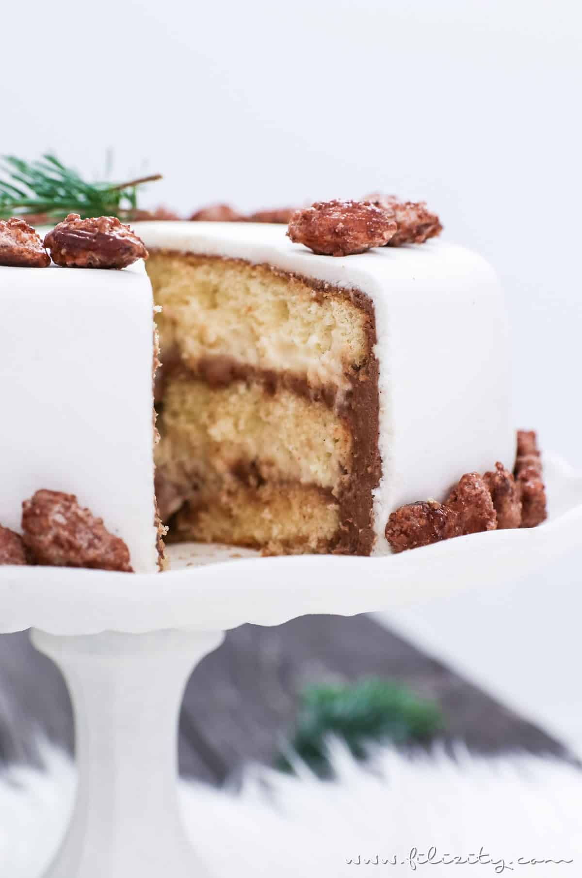 Gebrannte-Mandel-Torte