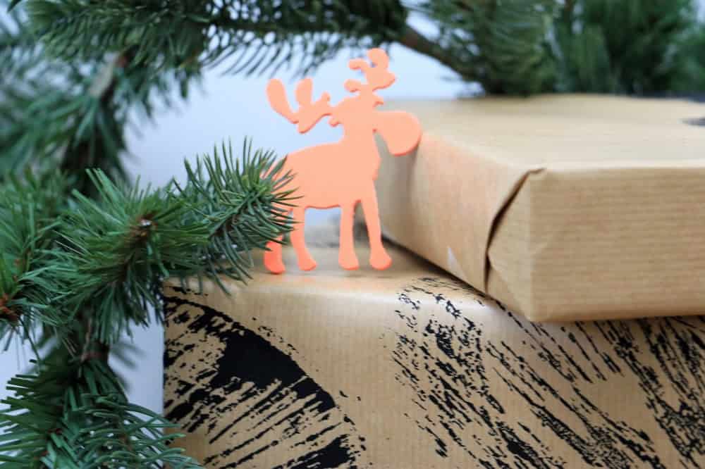 Geschenkpapier mit Holzdruck gestalten