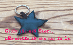 Stern-Schlüsselanhänger