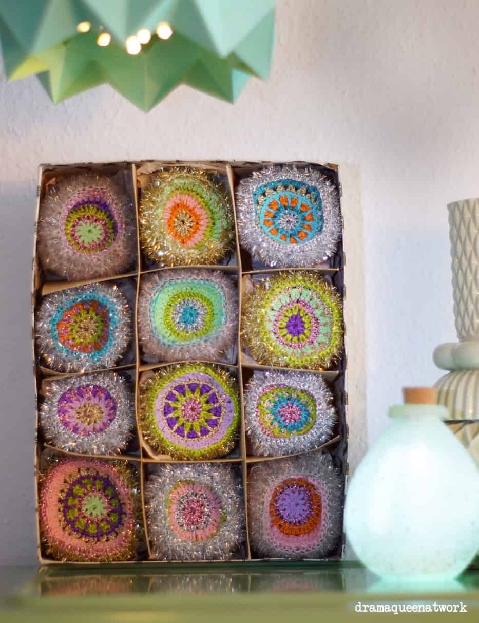 Häkel-Weihnachts-Kugeln