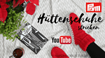 Hüttenschuhe mit Ledersohlen stricken – Video Tutorial