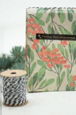 Tannenbaum-Nudeln und eine Verpackungsidee