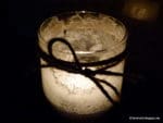 Windlicht mit Eiskristalleffekt