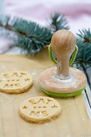 Stempelkekse mit Zimt