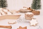 Klassische Zimtsterne zu Weihnachten