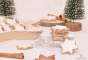 Klassische Zimtsterne zu Weihnachten