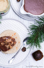 Weihnachts-Dessert: Baghrir mit Schoko-Orangen-Senf-Soße