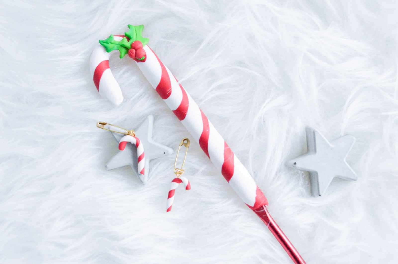 Zuckerstangen Häkelnadeln