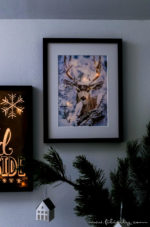 Hyggelige Winterdeko: Beleuchtete Poster selber machen
