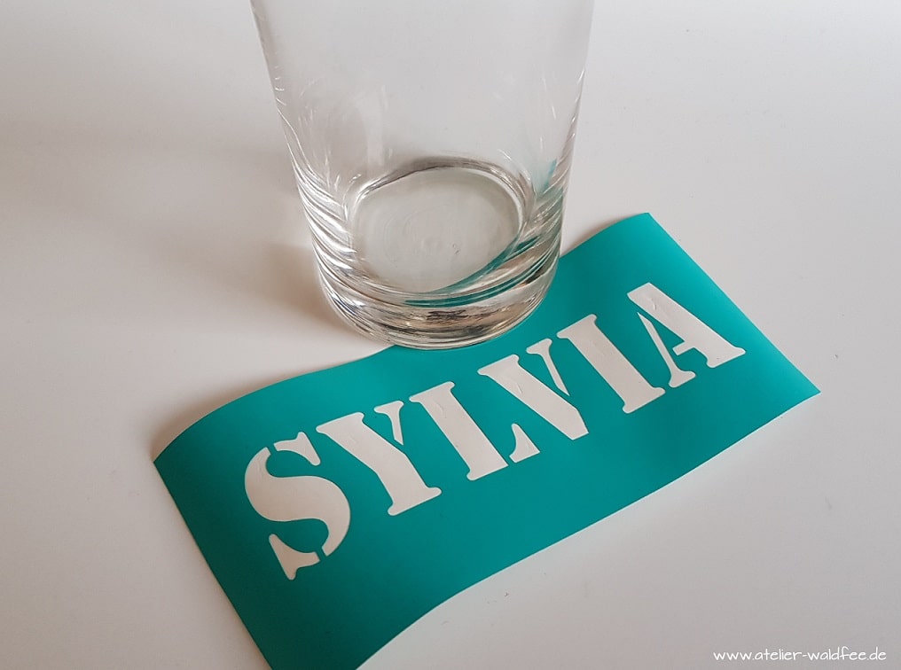 Glas ätzen