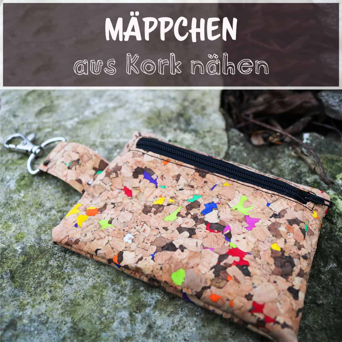 Mäppchen aus Kork nähen