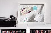 Upcycling: Memoboard aus Bilderrahmen