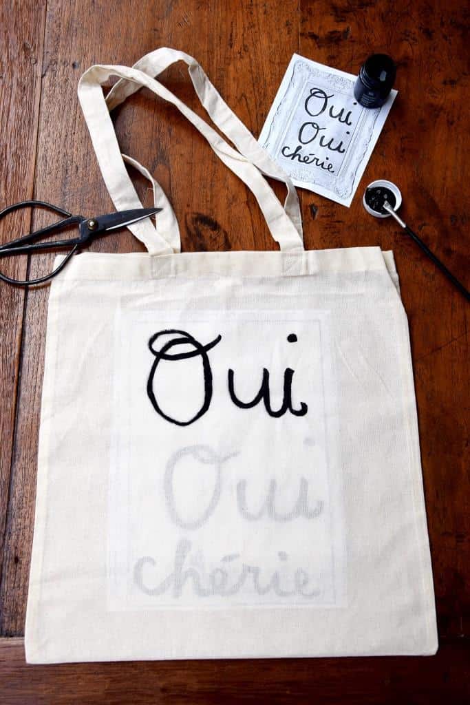 DIY – Stoffbeutel selbst beschriften