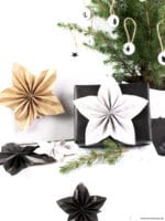 DIY Stern als Geschenk-Topper