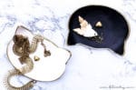 Katzen-Schmuckschalen aus Fimo