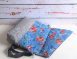 Schnittmuster: Foldover Tasche nähen | San Diego
