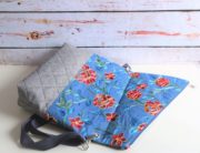 Schnittmuster: Foldover Tasche nähen | San Diego