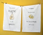 DIY- Geschirrtücher mit lustigem Motiv