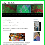 handgewebt in berlin