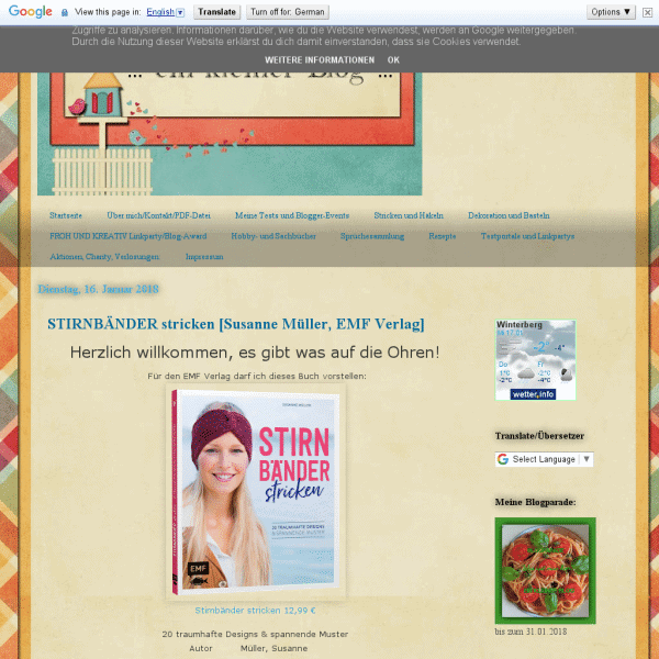 ... Ein kleiner Blog ... ... Ein kleiner Blog ...