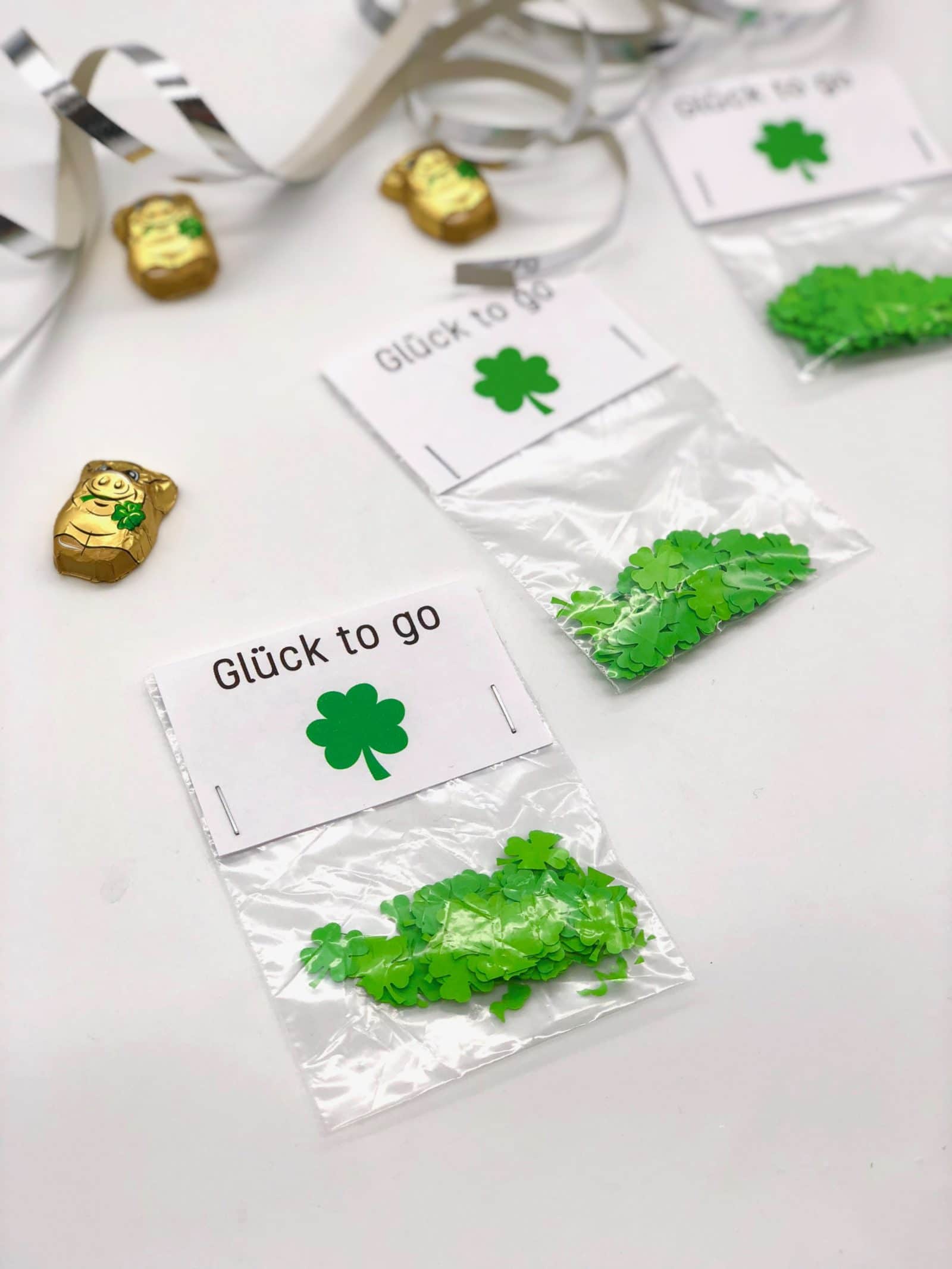 Glücks Konfetti selber machen – süßes DIY Geschenk