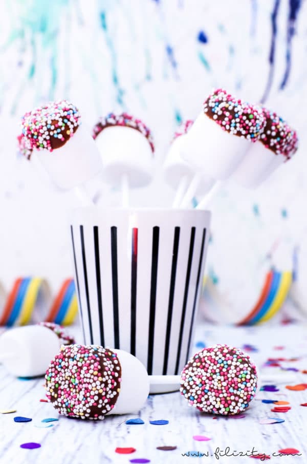 Marshmallow Pops „Konfetti“