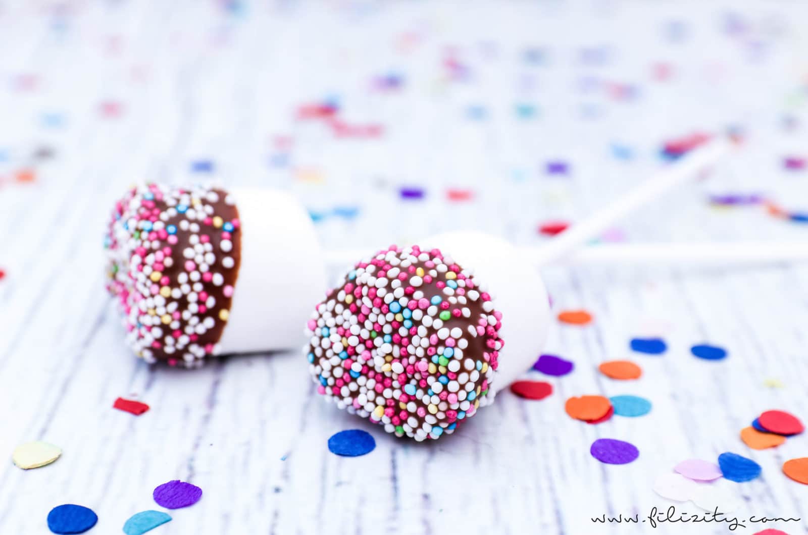 Marshmallow Pops „Konfetti“
